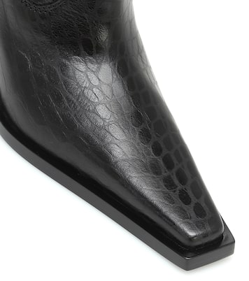 Bottines santiags en cuir embossé | Tom Ford