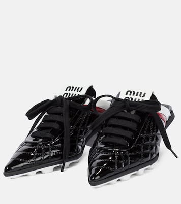 Mules in vernice | Miu Miu