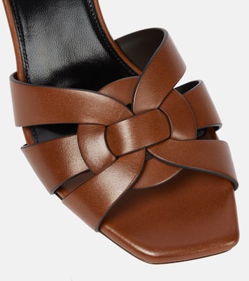 Pantoletten Tribute 85 aus Leder | Saint Laurent