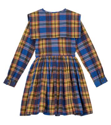 Robe Odille Melton en coton à carreaux | Morley