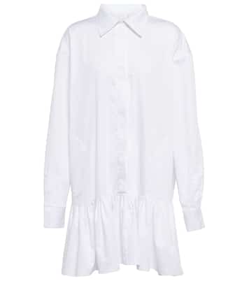 Cotton poplin minidress | Norma Kamali