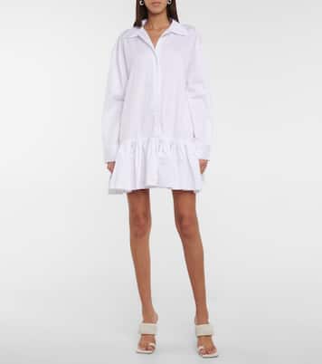 Cotton poplin minidress | Norma Kamali