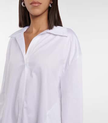 Cotton poplin minidress | Norma Kamali