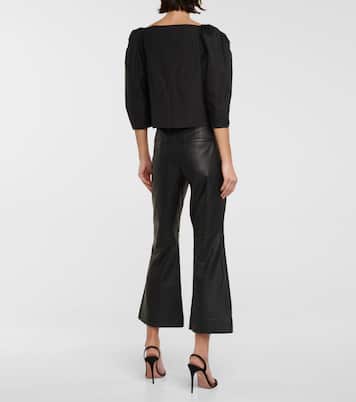 Cropped-Top aus Baumwolle | Vince