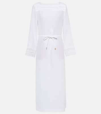 Abito midi Norlia in lino | Loro Piana