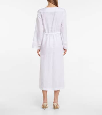 Abito midi Norlia in lino | Loro Piana
