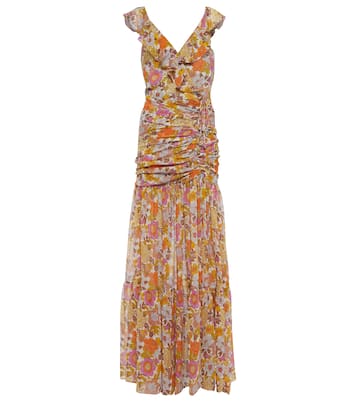 Maxikleid Alannah aus Seide | Veronica Beard