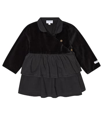 Baby Kleid Floisa mit Samt | Donsje