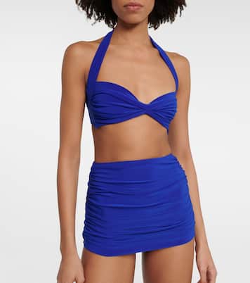 Top de bikini Bill con cuello halter | Norma Kamali
