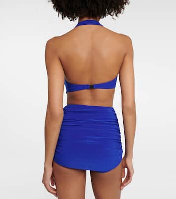 Top de bikini Bill con cuello halter | Norma Kamali