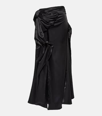 Jupe longue en satin | Acne Studios