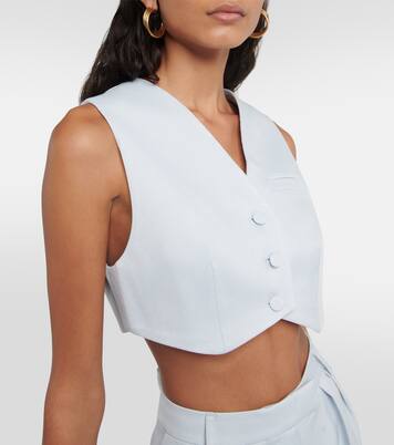 Gilet cropped Auri | Aya Muse