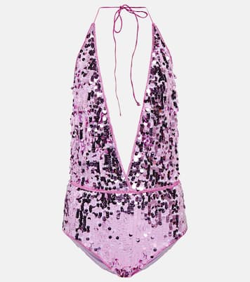 Costume intero con paillettes | Oséree