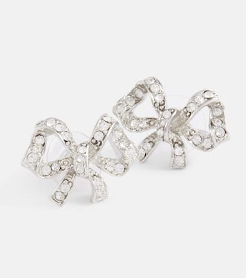 Orecchini Bow con cristalli | Oscar de la Renta