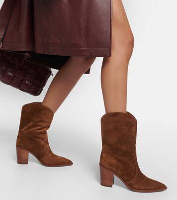 Stiefel Denver aus Veloursleder | Gianvito Rossi