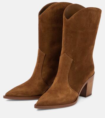 Stiefel Denver aus Veloursleder | Gianvito Rossi