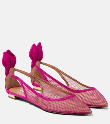 Ballerinas aus Mesh | Aquazzura