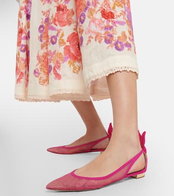 Ballerinas aus Mesh | Aquazzura