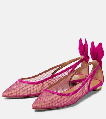 Ballerinas aus Mesh | Aquazzura