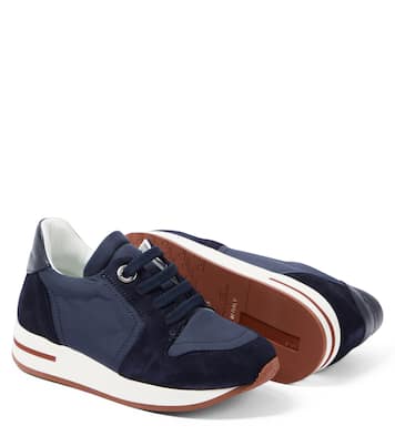 Sneakers My Wind in suede | Loro Piana Kids