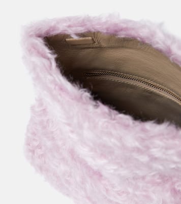 Clutch in pelliccia sintetica | Dries Van Noten
