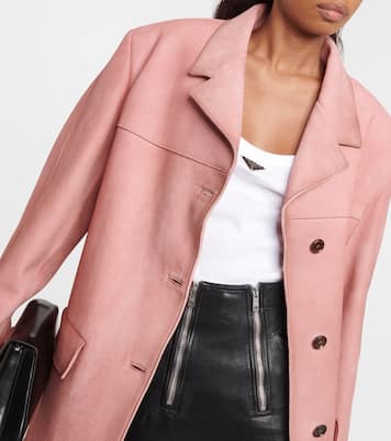 Suede jacket | Prada