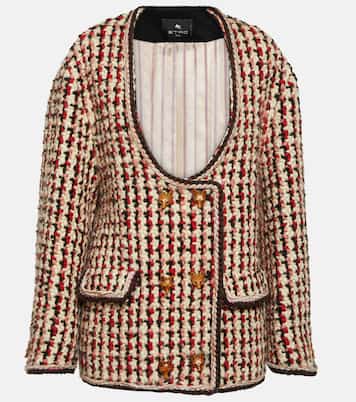 Chaqueta oversized de mezcla de lana | Etro