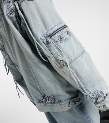 Oversize-Jeansjacke Cagole | Balenciaga