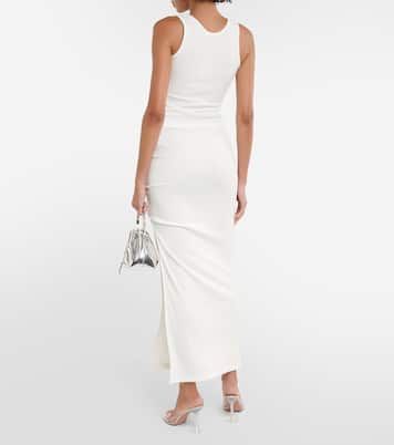 Tank top de jersey con abertura | Christopher Esber