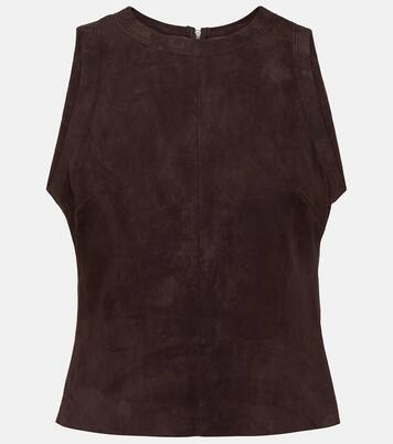 Tank top Pam in suede | Stouls