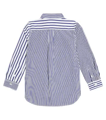 Camicia in popeline di cotone a righe | Polo Ralph Lauren Kids