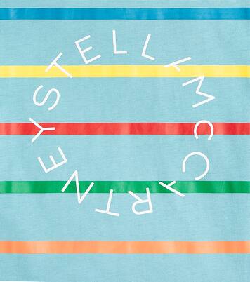 스트라이프 코튼 저지 티셔츠 | Stella McCartney Kids
