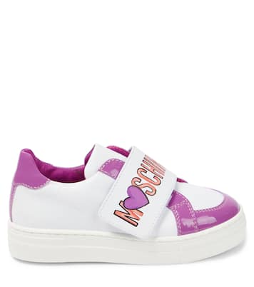 Sneakers aus Leder | Moschino Kids