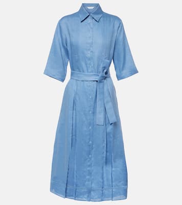 Robe midi Nocino en lin | Max Mara