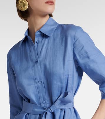 Robe midi Nocino en lin | Max Mara