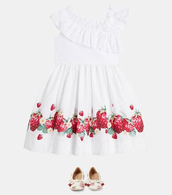 Ballerine in similpelle con stampa | Monnalisa