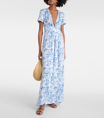 Abito lungo Lou con stampa | Melissa Odabash