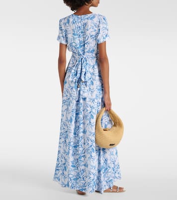 Abito lungo Lou con stampa | Melissa Odabash