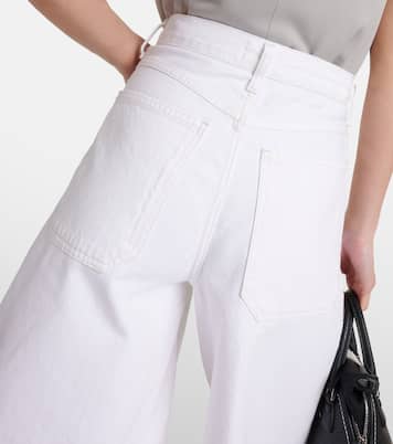 Nolan high-rise Bermuda shorts | Agolde