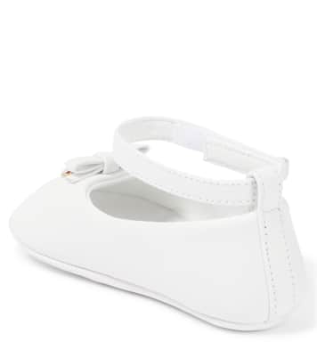 Baby leather ballet flats | Dolce&Gabbana Kids