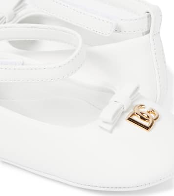 Baby leather ballet flats | Dolce&Gabbana Kids