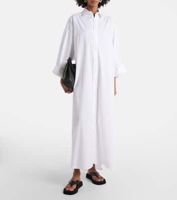 Abito chemisier oversize in cotone | Wardrobe.NYC