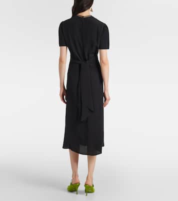 Abito midi di jersey | Prada