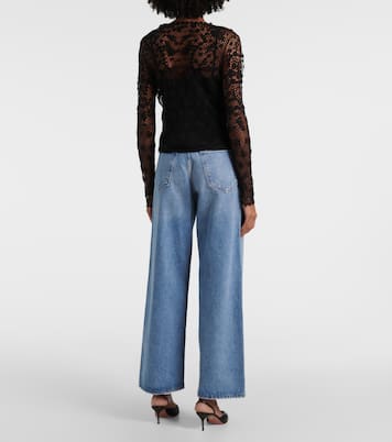 Layered cotton lace top | Polo Ralph Lauren