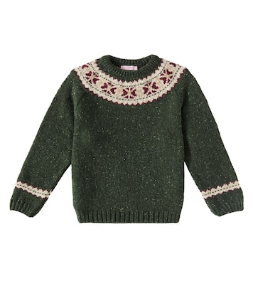 Fair Isle wool-blend sweater | La Coqueta