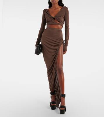 Jupe longue Twist | Rick Owens