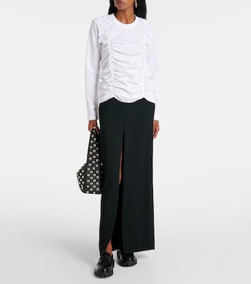 Top en coton | Noir Kei Ninomiya