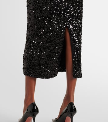 Sequined midi skirt | Rotate