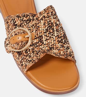 Irme raffia slides | Clergerie