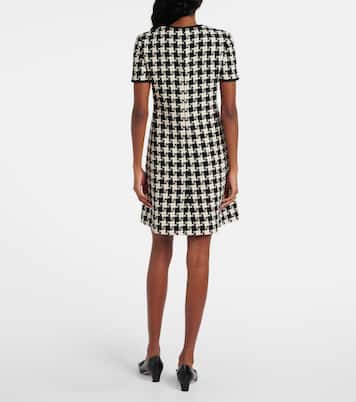 Abito corto in tweed pied-de-poule | Valentino